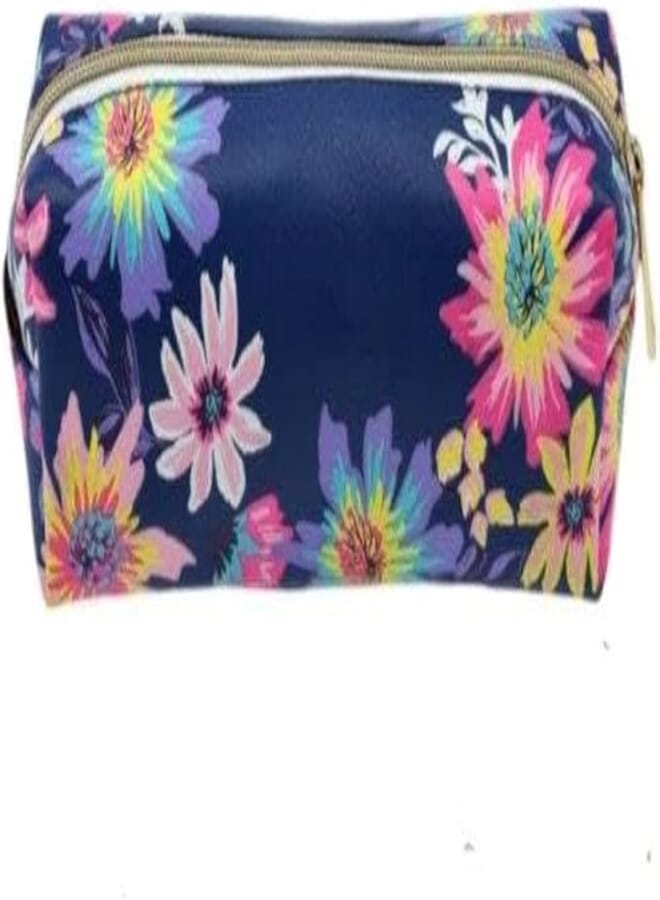 Pencil Case Wild Flowers Blue- POLYURETHANE No. PM23094A